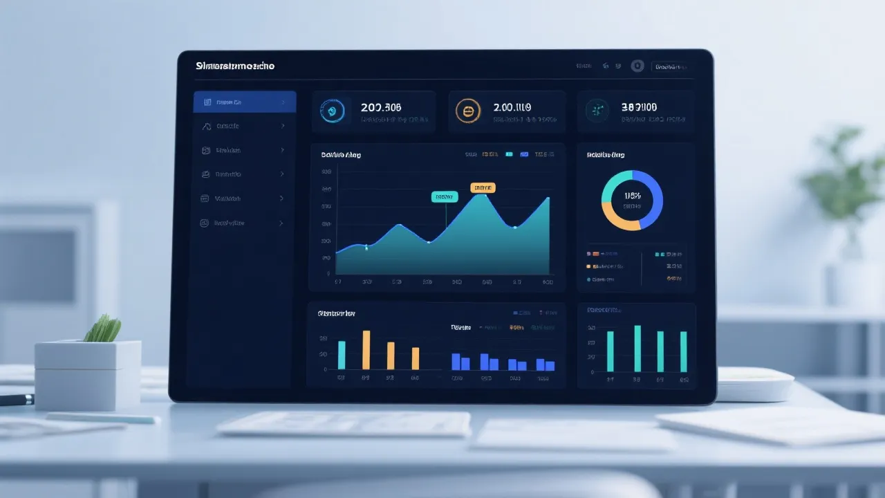 数据看板示意图